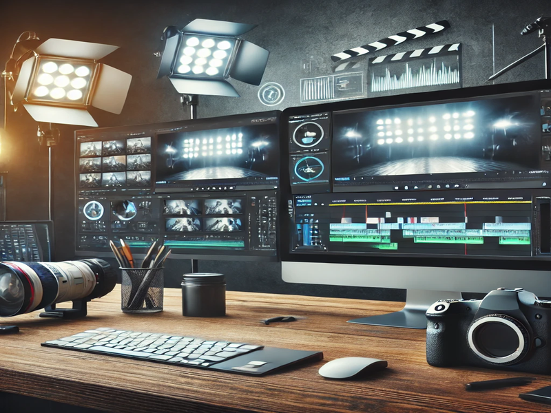 A_sleek_video_editing_setup_with_a_modern_computer_resized